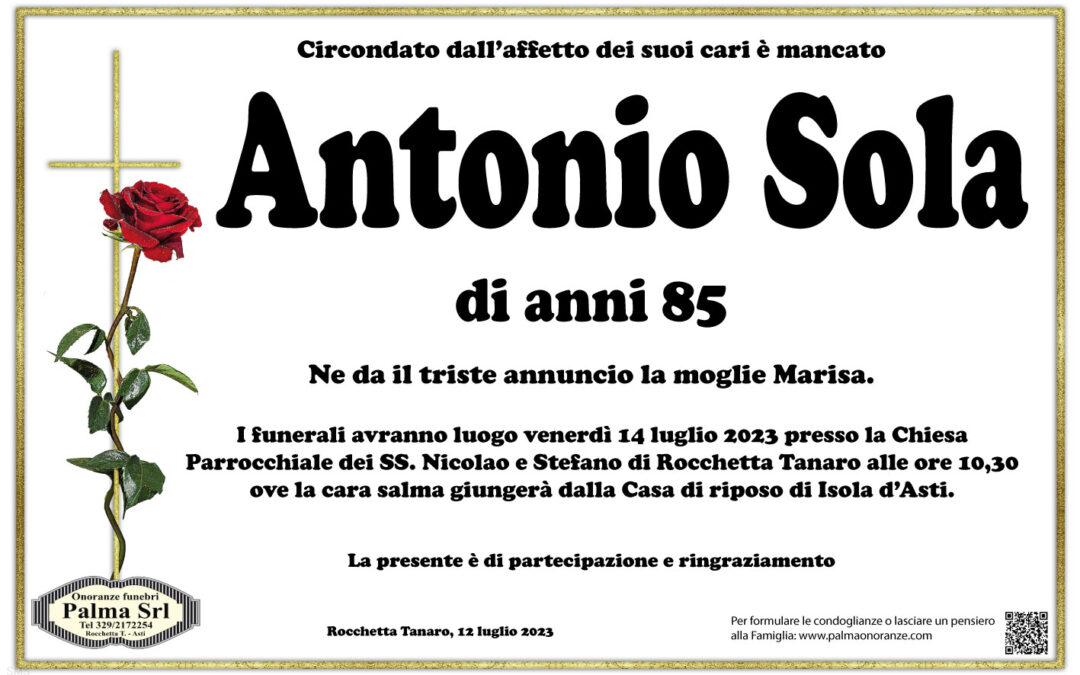 Antonio Sola
