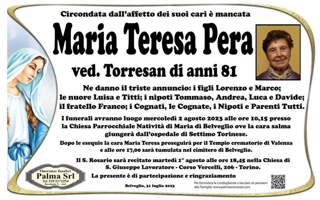 Maria Teresa Pera