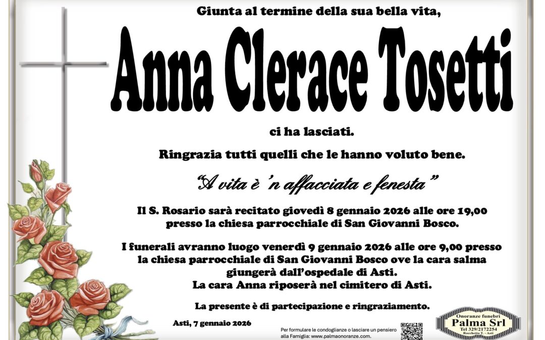 Anna Clerace Tosetti
