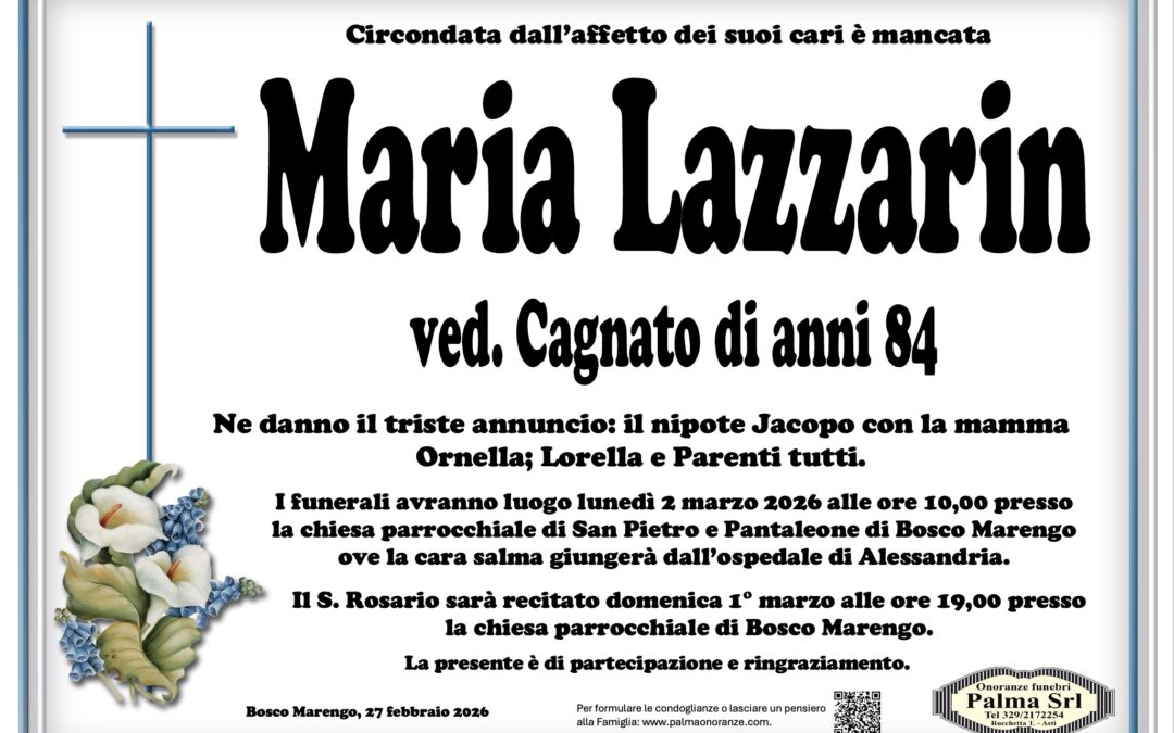 Maria Lazzarin